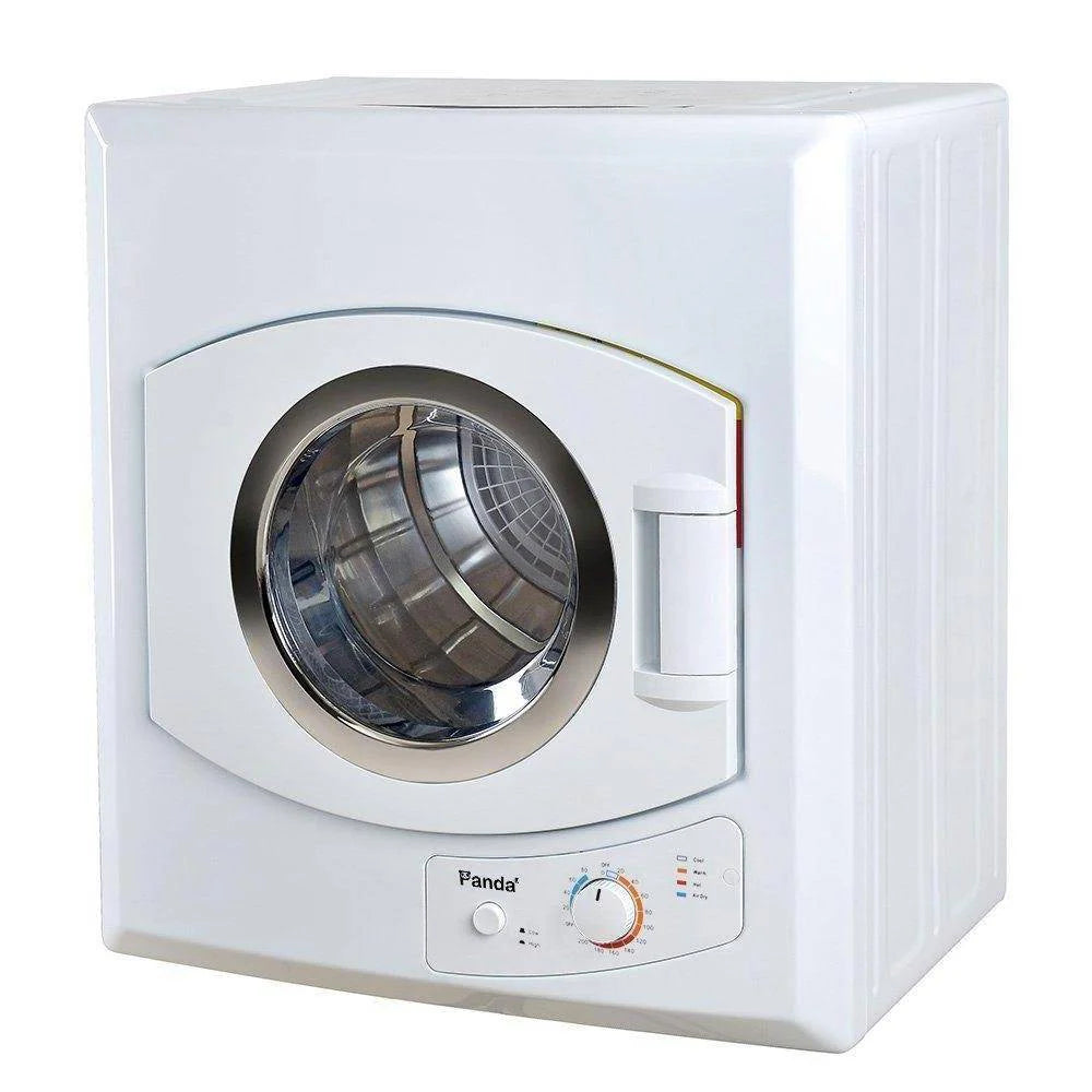 3.75 Cu.Ft Compact Electric Laundry Dryer β Portable Clothes Dryer with Easy Controls, White