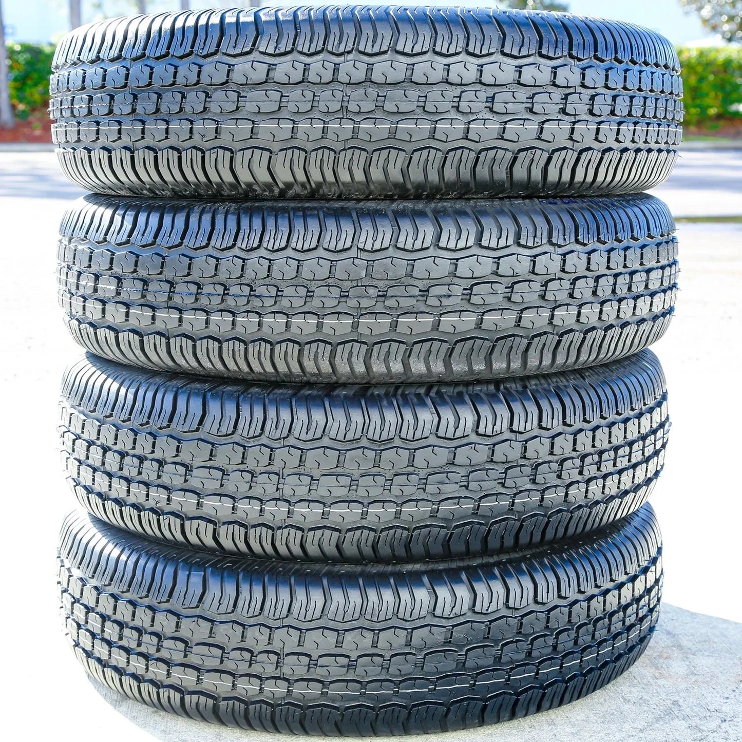 Set of All-Season Tires – Fits 1988–1992 Toyota Corolla LE, 1995–1996 Toyota Tercel DX