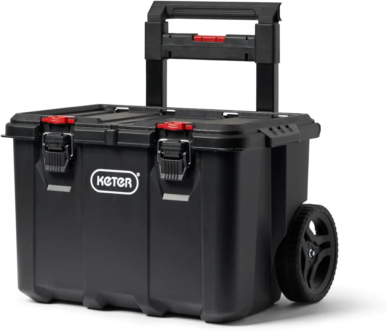 Stack-n-Roll Modular Tools Organizer for Garage Storage and DIY, 3 Piece Resin Rolling Tool Box System for Small Parts