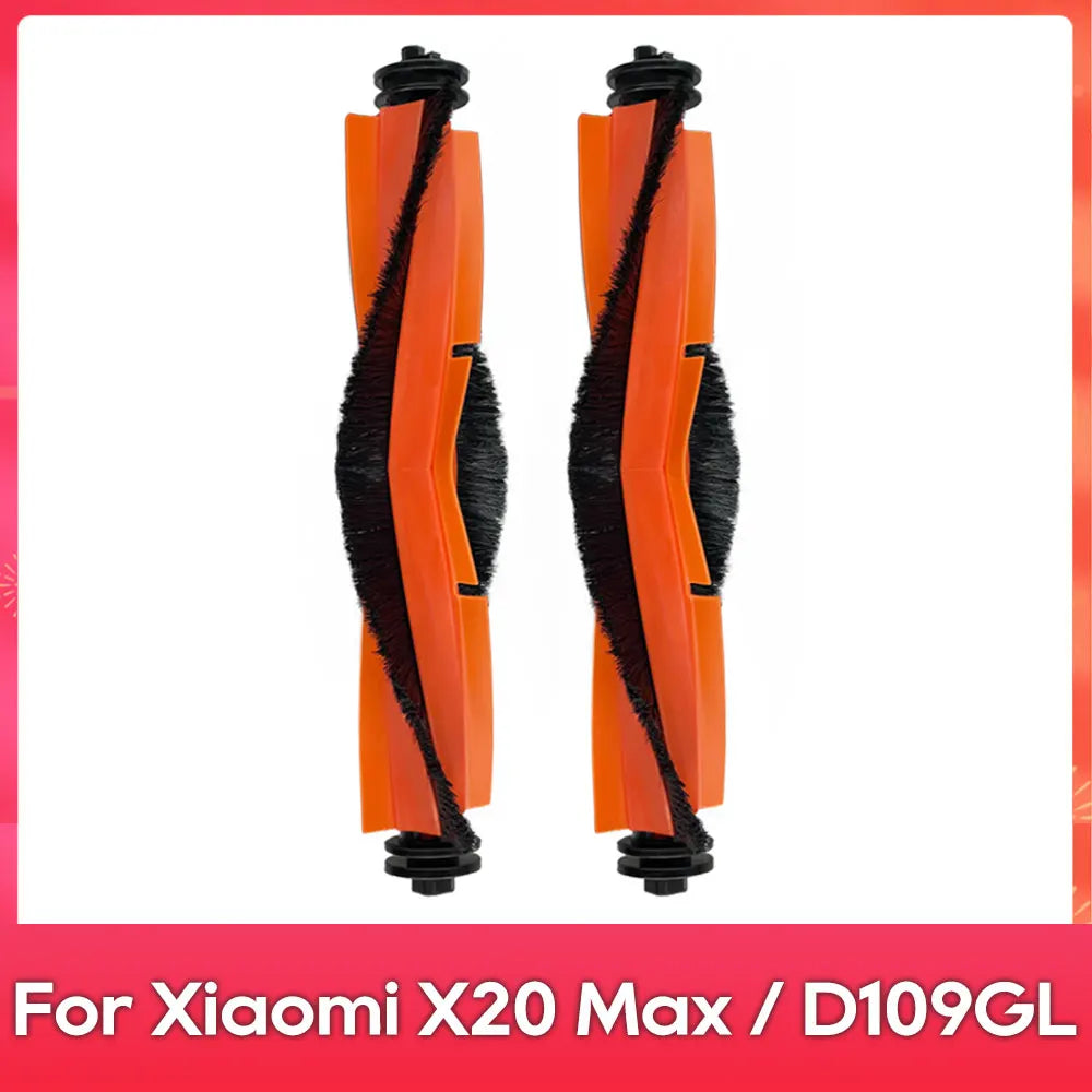 Fit For ( Xiaomi Robot Vacuum X20 Pro, X20 Max, M30, M40S, D102GL, D109GL, D102 ) Part Accessory Brush Filter Mop Dust Bag