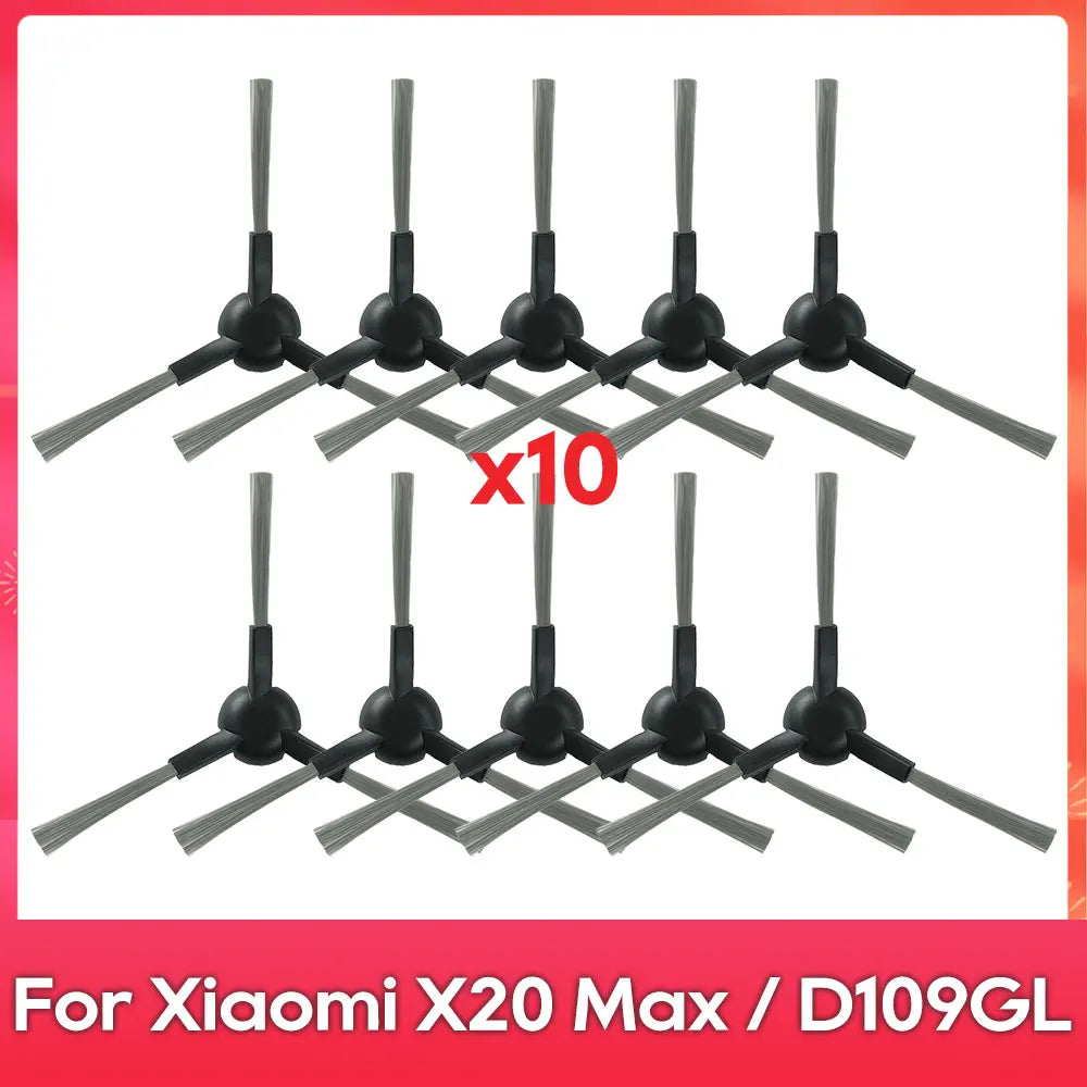 Fit For ( Xiaomi Robot Vacuum X20 Pro, X20 Max, M30, M40S, D102GL, D109GL, D102 ) Part Accessory Brush Filter Mop Dust Bag