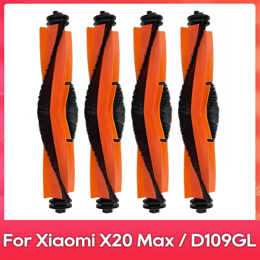 Fit For ( Xiaomi Robot Vacuum X20 Pro, X20 Max, M30, M40S, D102GL, D109GL, D102 ) Part Accessory Brush Filter Mop Dust Bag