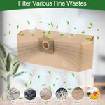Vacuum Cleaner Bags for Karcher 6.959-130.0 WD3 MV3 WD3 Premium Wet & Dry Vacuum Cleaner, SE4001 MV1 WD3200 WD3300 A2204 A2656