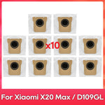 Fit For ( Xiaomi Robot Vacuum X20 Pro, X20 Max, M30, M40S, D102GL, D109GL, D102 ) Part Accessory Brush Filter Mop Dust Bag